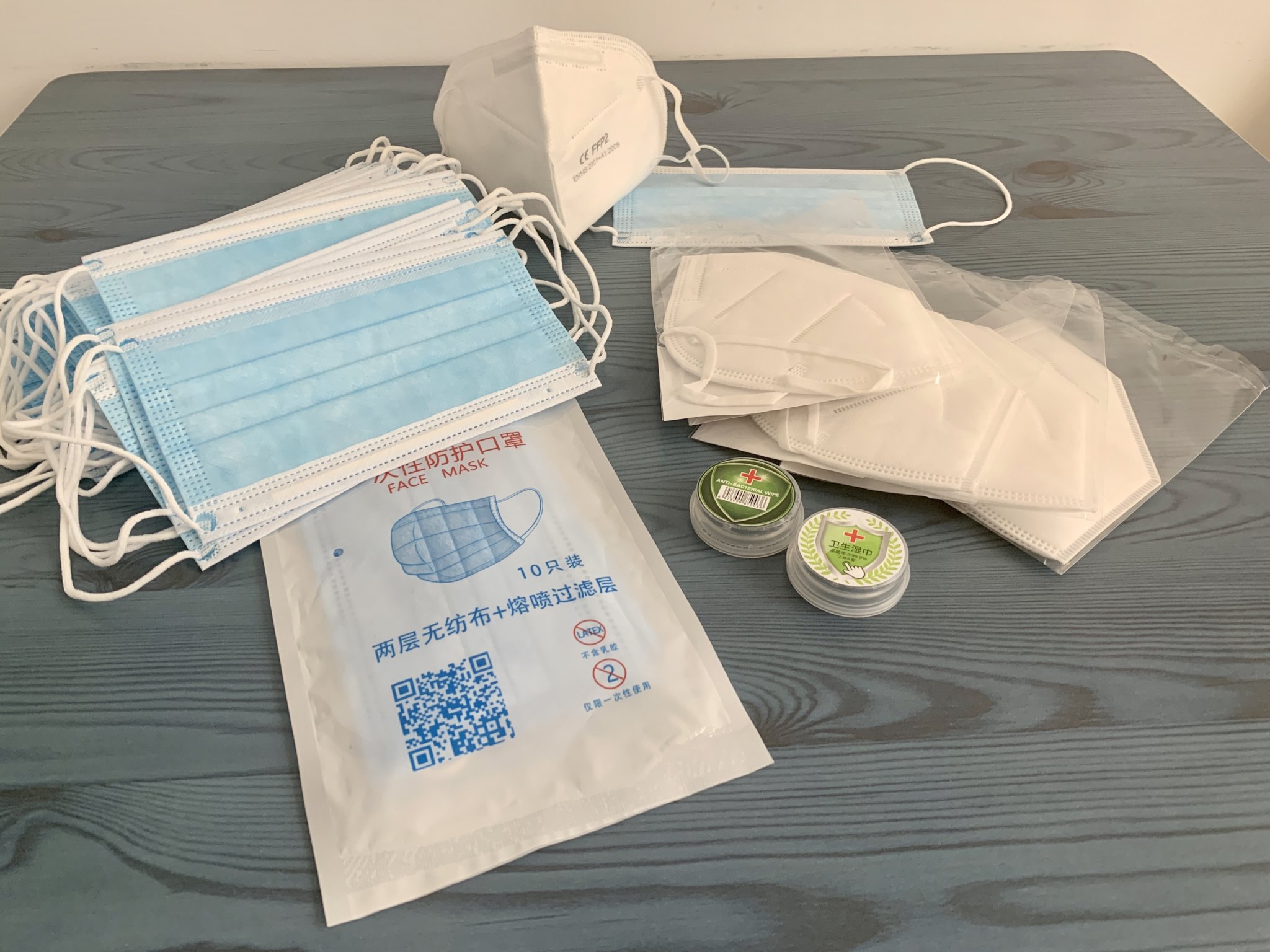 Persoonlijke beschermingsmiddelen uit China